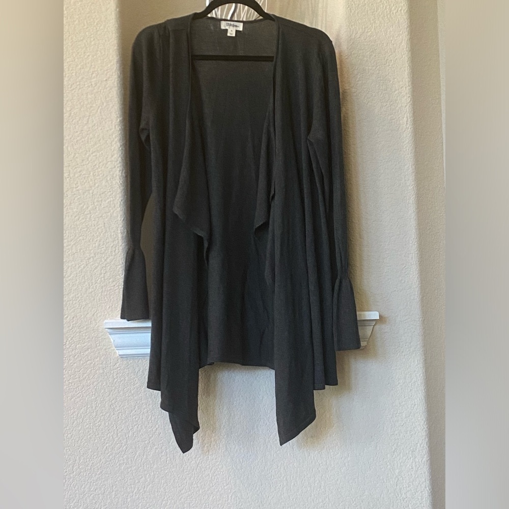Style & Co Bell Sleeve Cardigan Sweater Size M